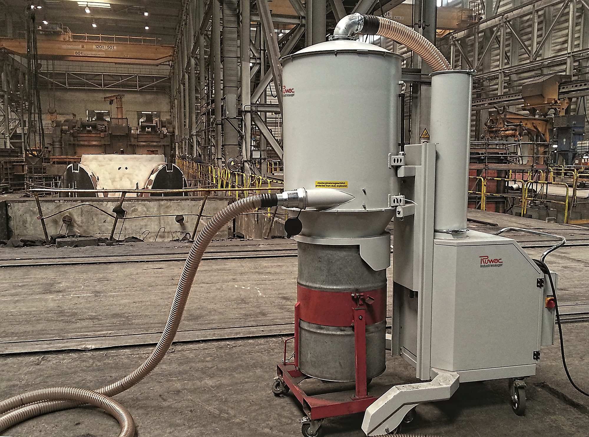 Odkurzacze przemysłowe jednofazowe i trójfazowe